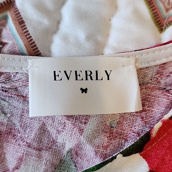 ANTHROPOLOGIE Everly Tropical Floral Dress - Picture 7 of 11